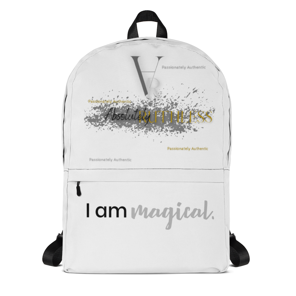 I am Magical : Backpack - Gold