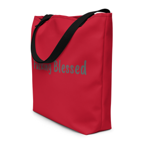 Fucking Blesses & Highly Favored : Beach Bag