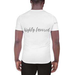 Fucking Blessed & Highly Favored : All-Over Print Men's Athletic T-shirt