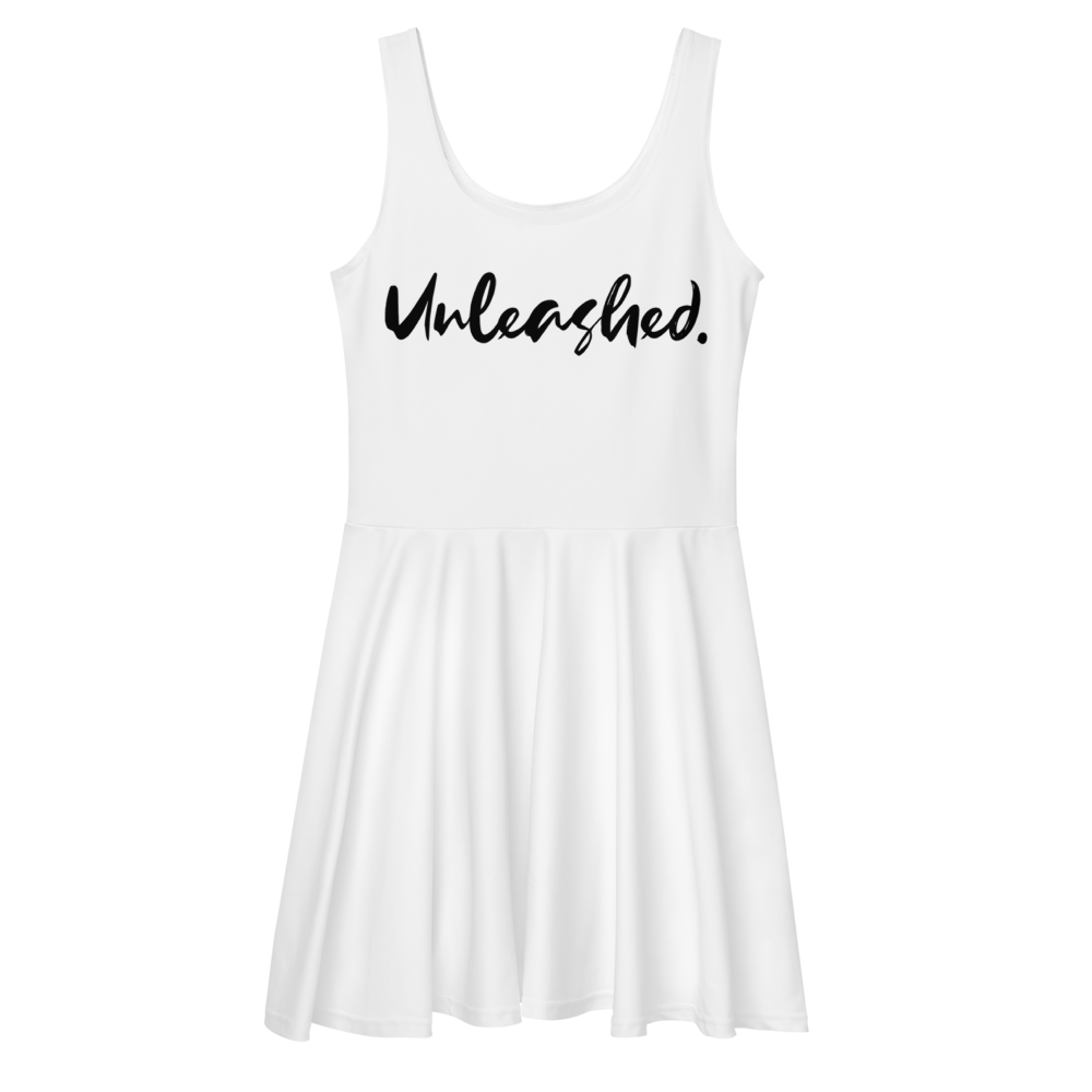 Unleashed :  Skater Dress - Black