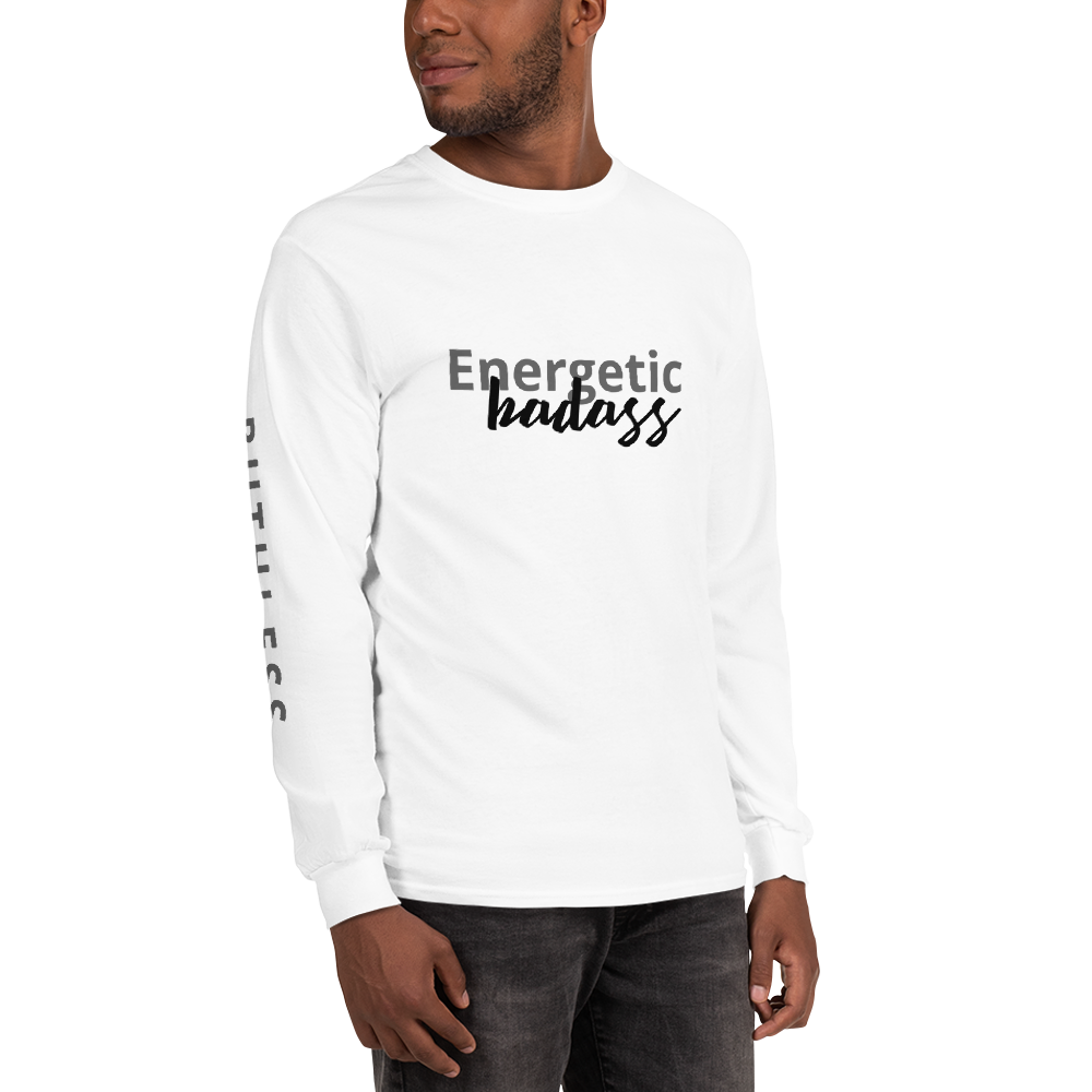 Energetic Badass - Long Sleeve Men's T-Shirt