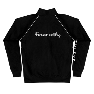 Forever Worthy : Piped Fleece Jacket