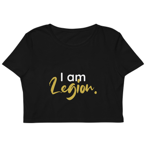 I am legion : Colored Women's Crop Top
