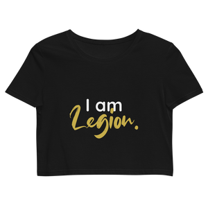 I am legion : Colored Women's Crop Top