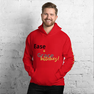 Ease & Grace : Hooded Sweatshirt - Black