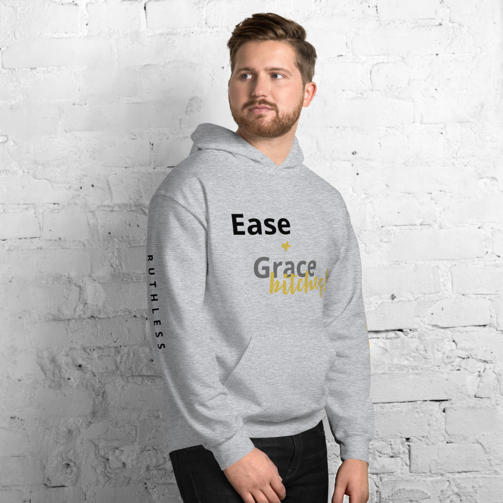 Ease & Grace : Hooded Sweatshirt - Black