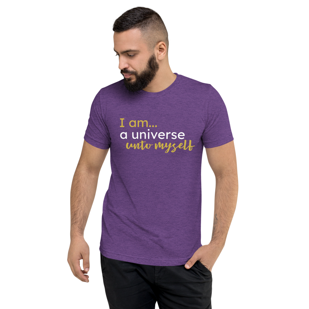 I am a universe unto myself : Short sleeve t-shirt
